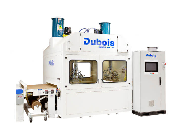 Dubois MC Reciprocator spray coating machine for flat line panels
