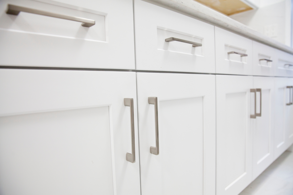 Cabinets with a consistent wood finish from Dubois products